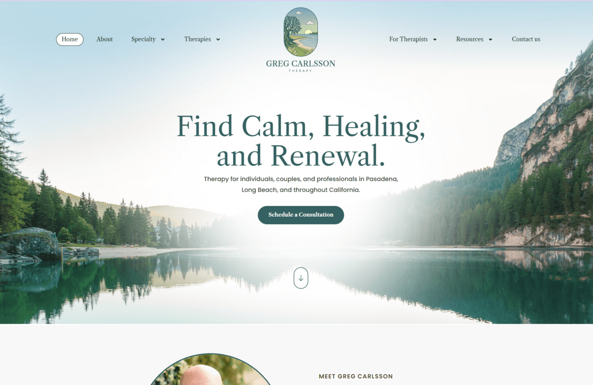 Greg Carlsson Therapy